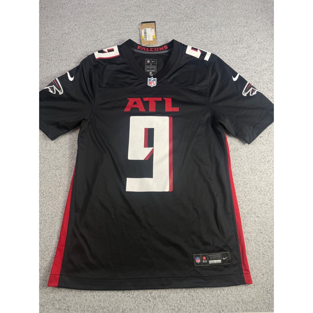 Nike Atlanta Falcons Michael Penix Jr 9 Game Jersey Mens Small Black New
